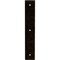 Ekena Millwork Hamilton Steel Bracket, Antiqued Bronze 2"W x 12"D x 12"H BKTM02X12X12HAABZ - alternate 2
